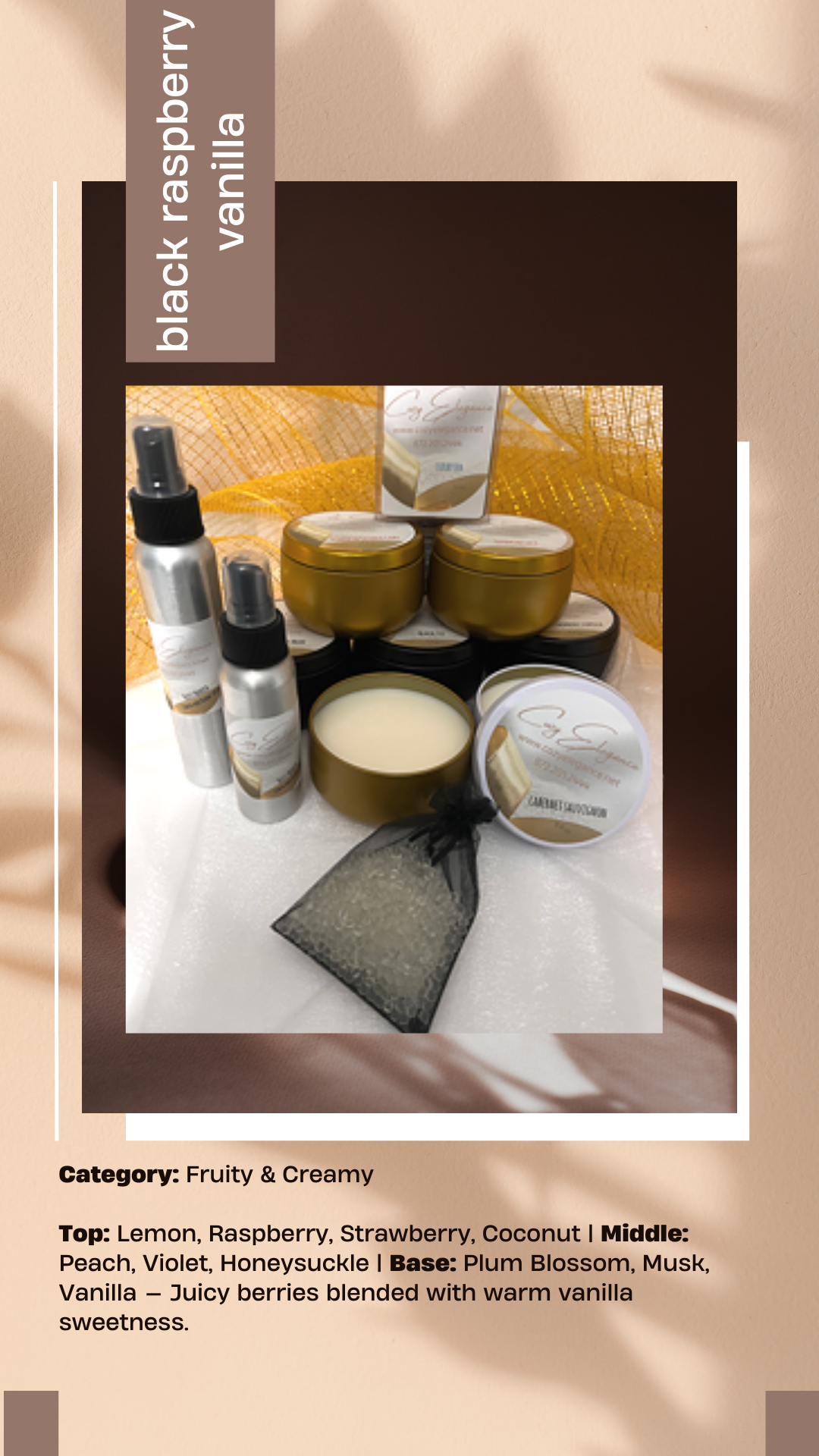 Elegant Soy Wax Melt– Hand-Poured, Fire-Free Luxury