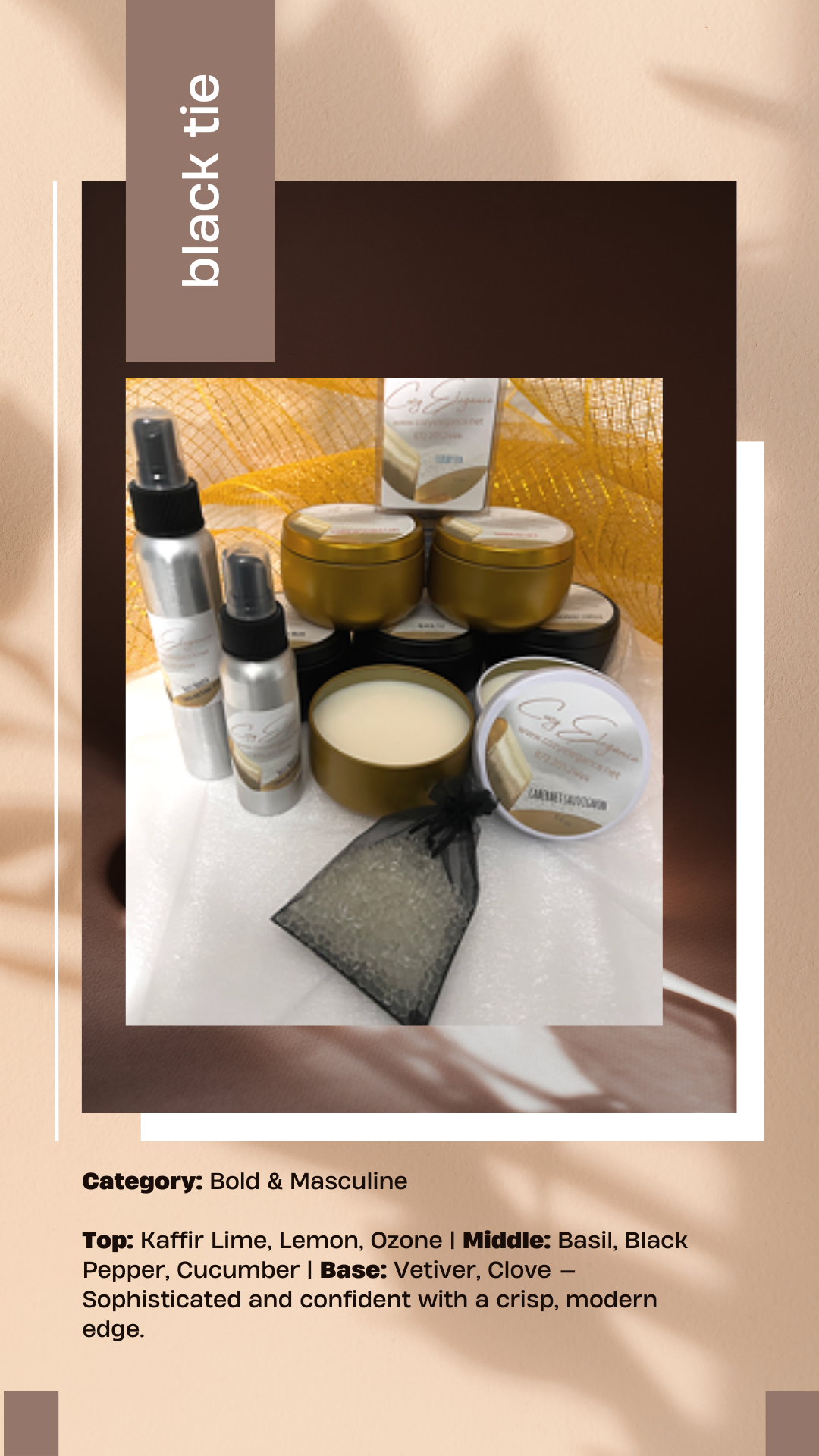 Elegant Soy Wax Melt– Hand-Poured, Fire-Free Luxury